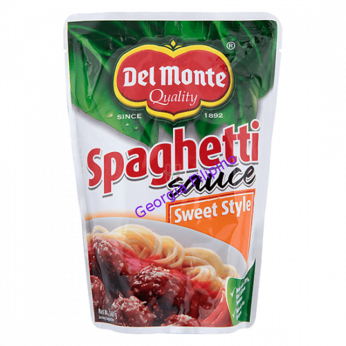 Del Monte Spaghetti Sauce Sweet Style 500g Georgia S Filipino Shop