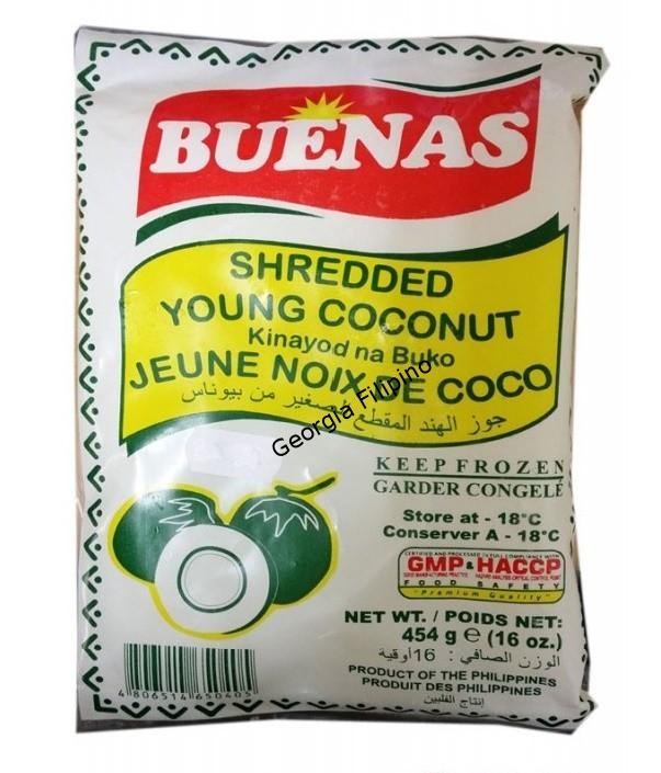 Buenas Shredded Young Coconut 454g - COLLECTION ONLY