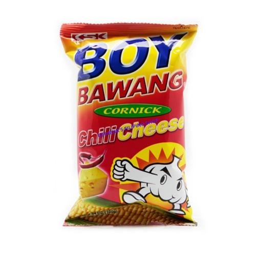 Boy Bawang Chili Cheese Cornick 100g