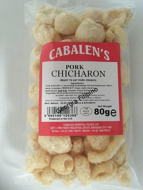 Cabalen Pork Chicharon 80g