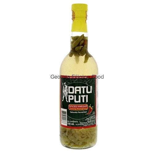 Datu Ruzi DATU PUTI – Spiced Vinegar 1L | Georgia's Filipino Shop