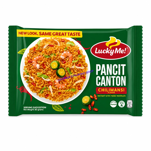 Lucky Me Pancit Canton, Chillimansi 80g