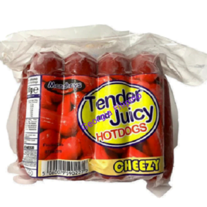 Mandheys Regular Cheesy Hotdog - COLLECTION ONLY