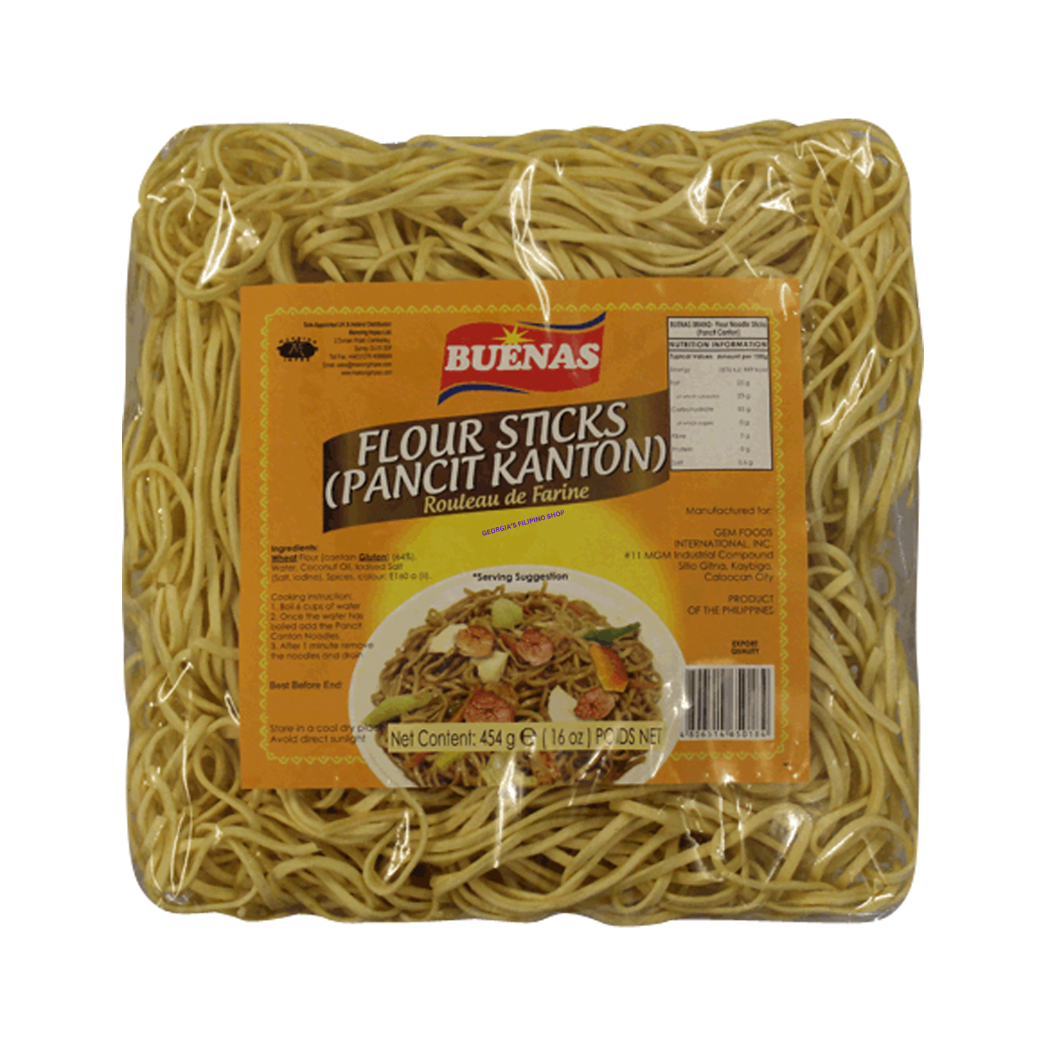 Buenas Pancit Canton 454g