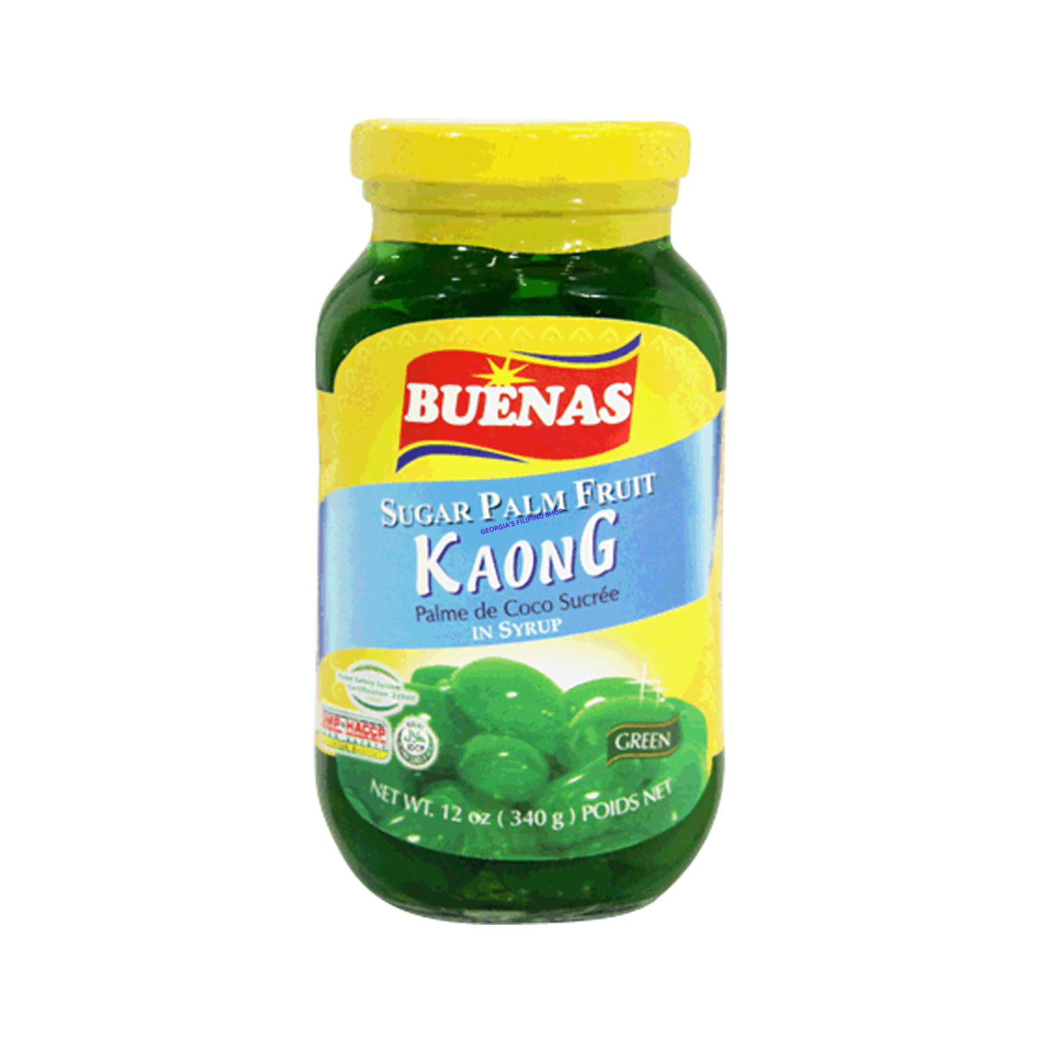 Buenas Kaong Green 340g