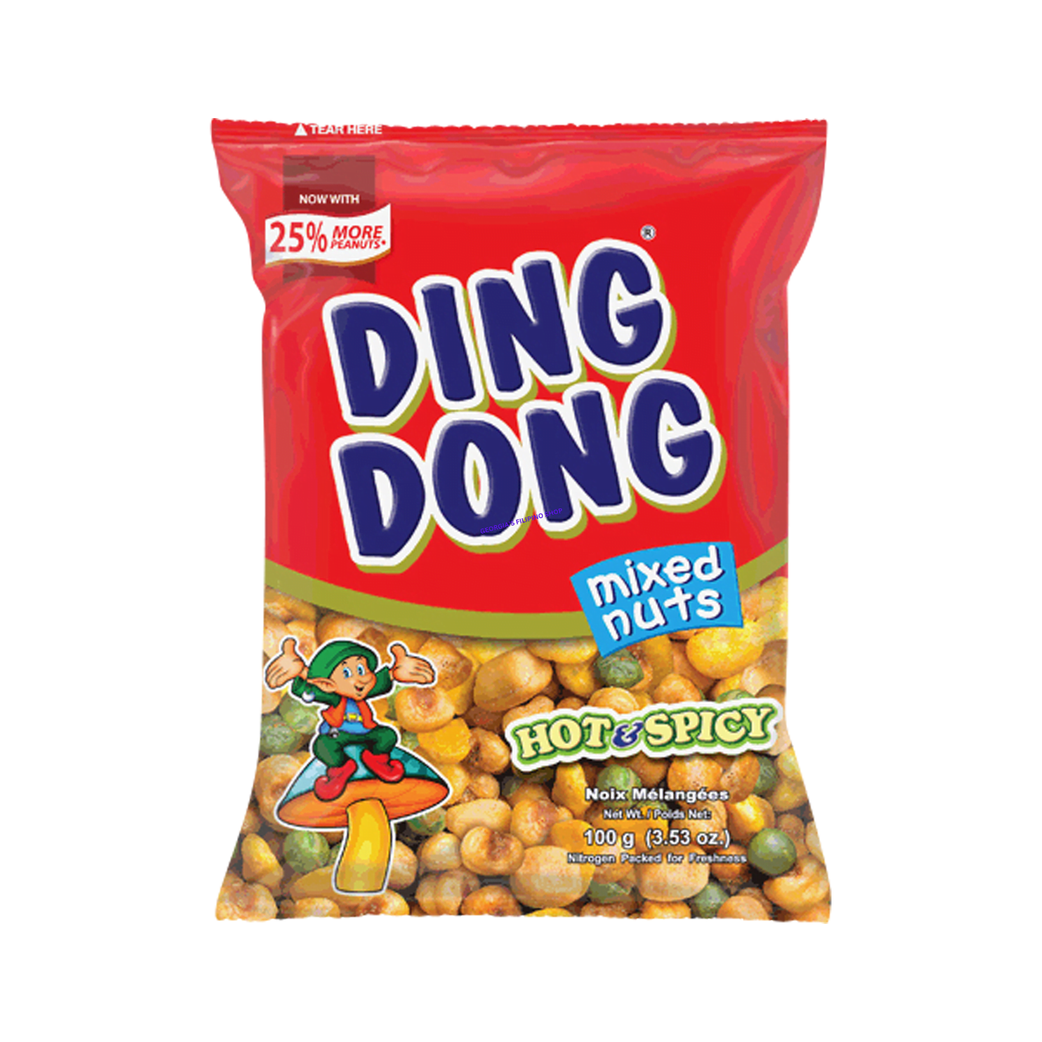 Ding Dong - Mixed Nuts Hot and Spicy