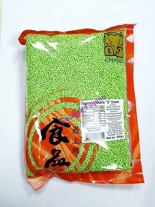 Chang Green Tapioca Pearl Small 400g