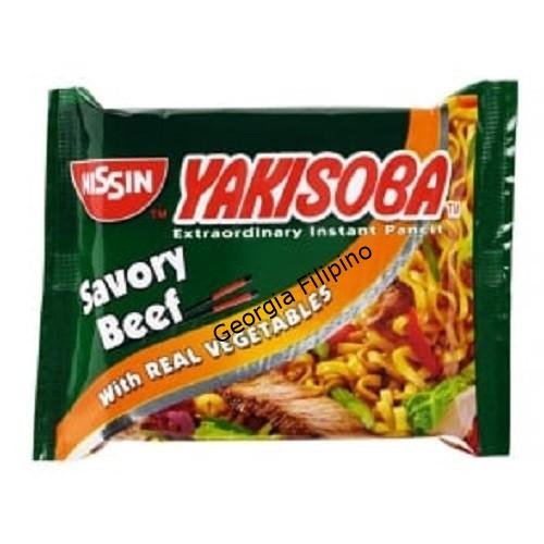 Nissin Beef Yakisoba Noodles 59g