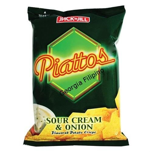 J&J Piattos Sour Cream & Onion 85g