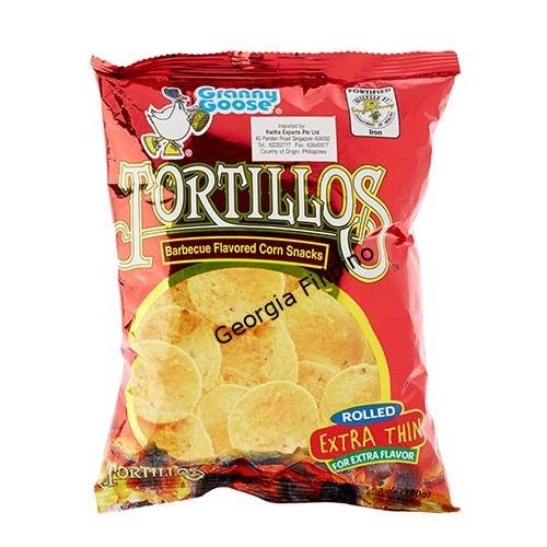 Granny Goose Tortillos BBQ 100g
