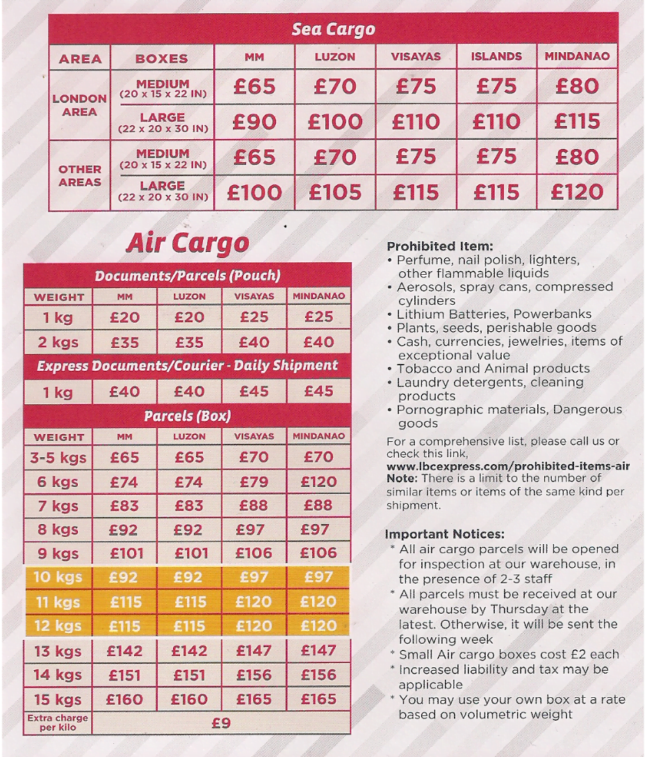 LBC Balikbayan Box | Georgia's Filipino Shop