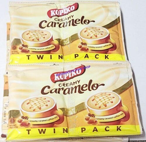 Kopiko Creamy Caramelo 3 in 1 Coffee - Twin Pack