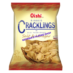 Oishi Ribbed Crackling Salt & Vinegar 90g