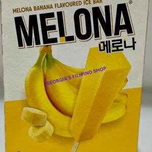 Melona Plant Based Ice Stick Banana Flavour 4x70ml - COLLECTION ONLY