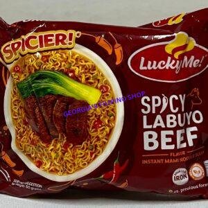 Lucky Me Noodles Spicy Beef