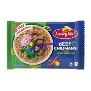 Lucky Me Beef Chillimansi Noodle