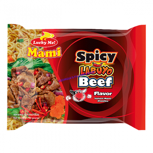 Lucky Me Noodles Spicy Labuyo Beef 50g