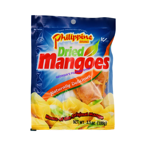 Philippine Brand Dried Mangoes 100g