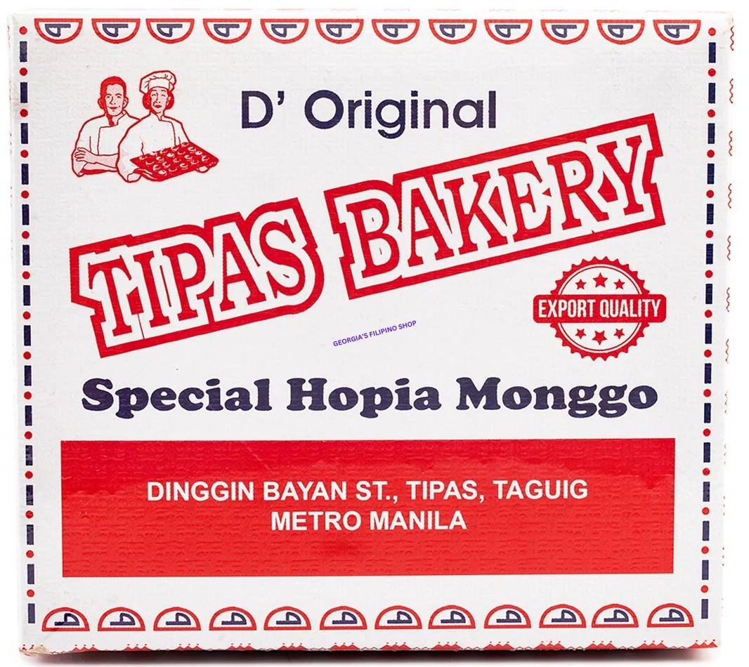 D’Original Tipas Bakery Hopia Monggo 480g - COLLECTION ONLY