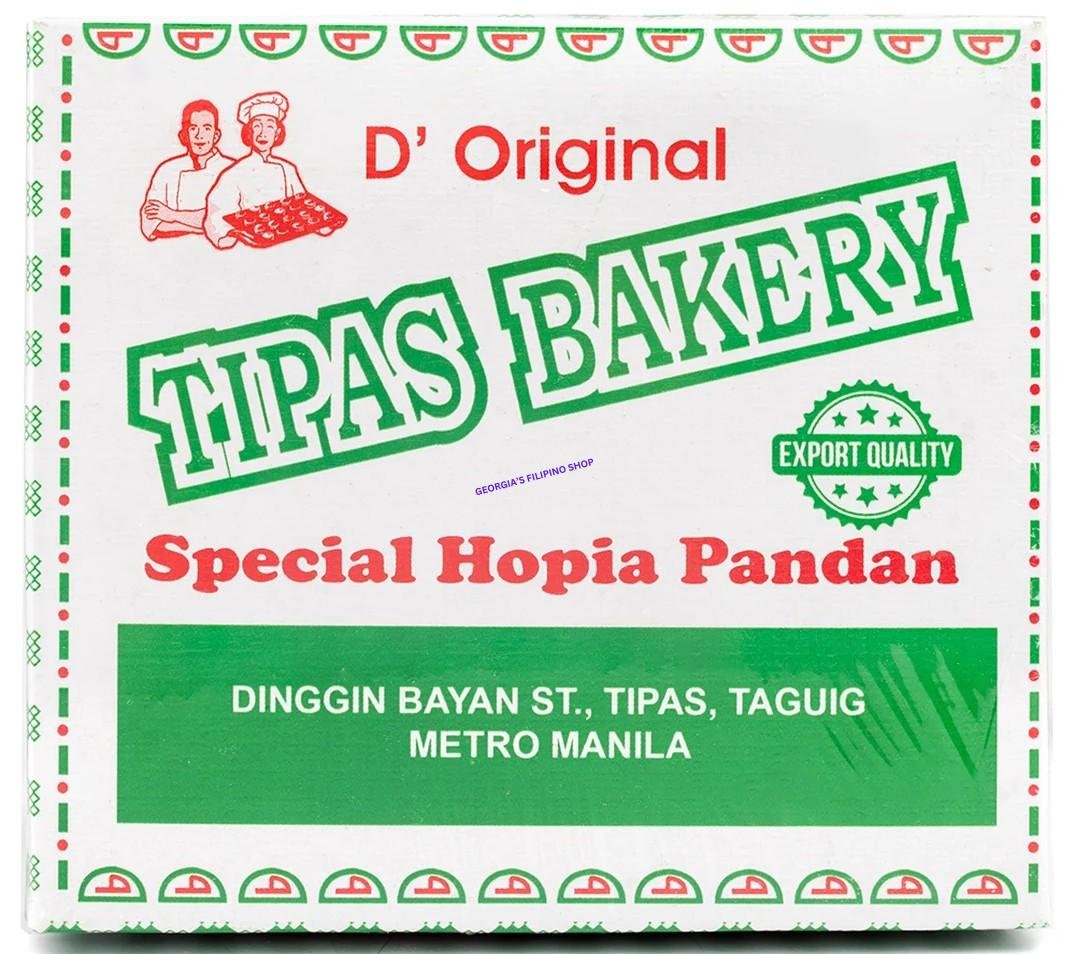 D’Original Tipas Bakery Hopia Pandan 480g - COLLECTION ONLY