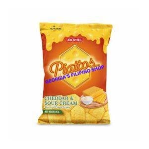 J&J Piattos Cheddar & Sour Cream 85g