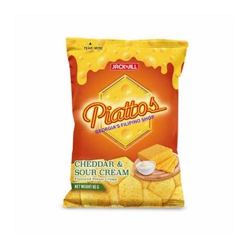 J&J Piattos Cheddar & Sour Cream 85g